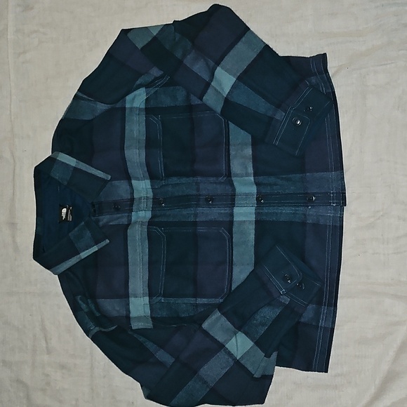 The North Face Valley Flannel Shirt Jacket XXL - Picture 6 of 12